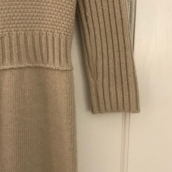 Tan Turtleneck Sweater Dress! - Picture 2 of 6